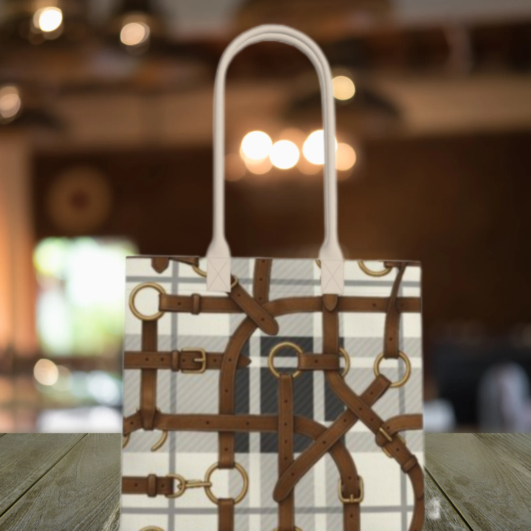 Heritage Bridle Canvas Tote